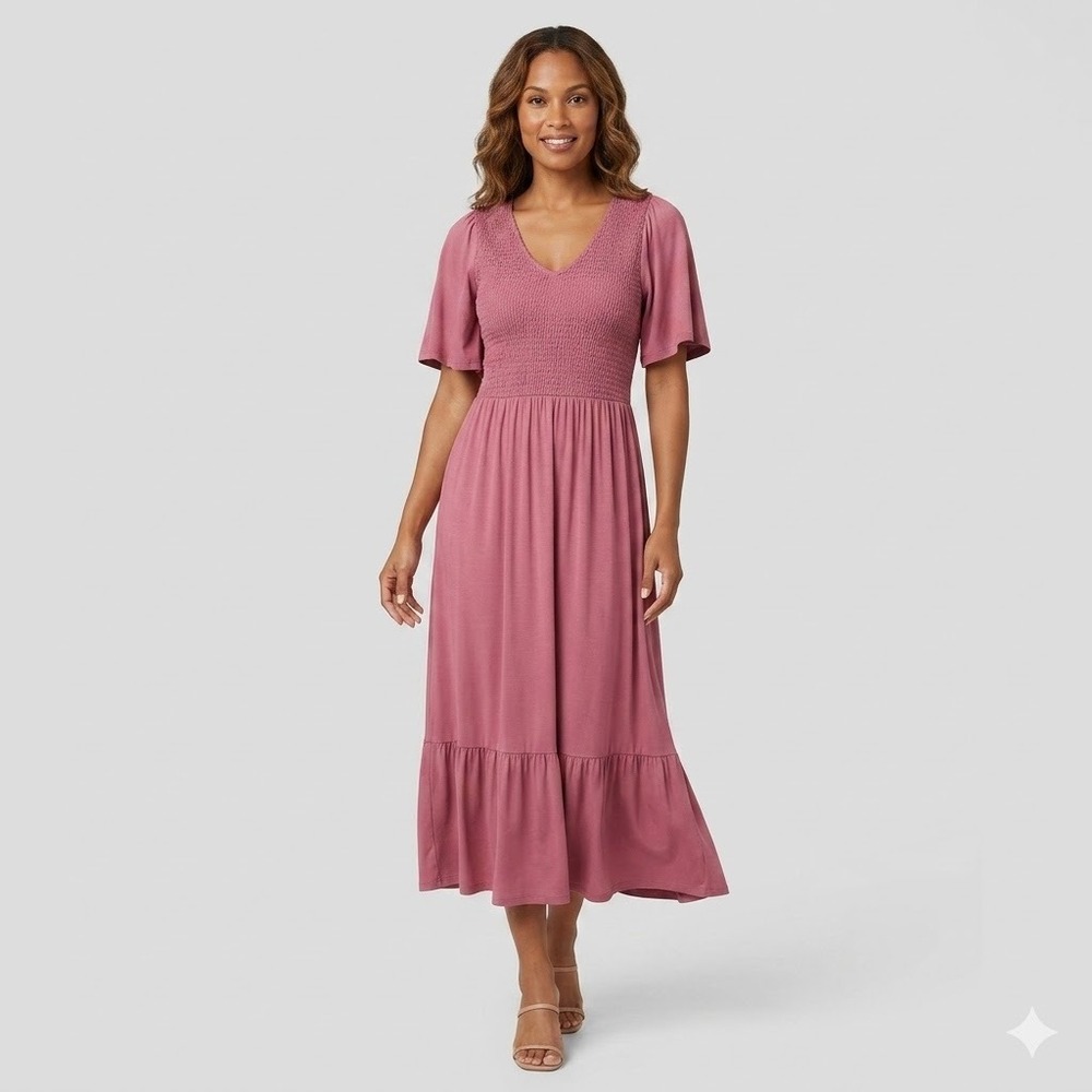 Matilda Jane Dark‎ Pink Maxi Dress